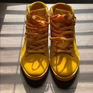 CAT Yellow High-Tops